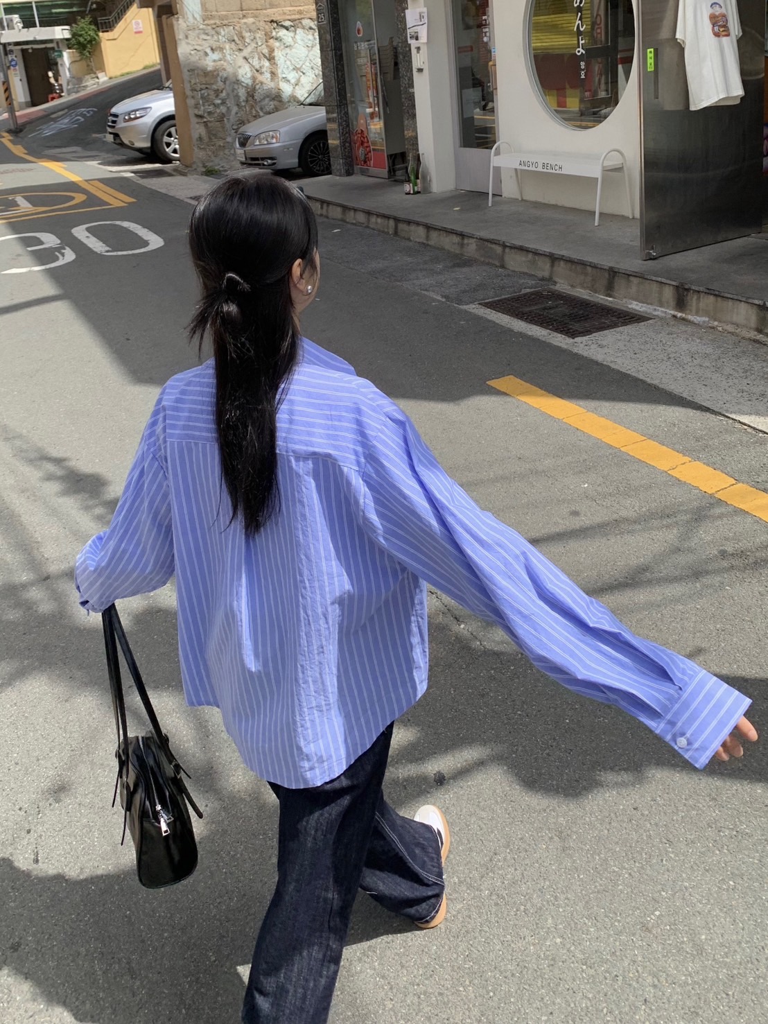 [봄여름신상]아이비 스트라이프 셔츠 (2colors)